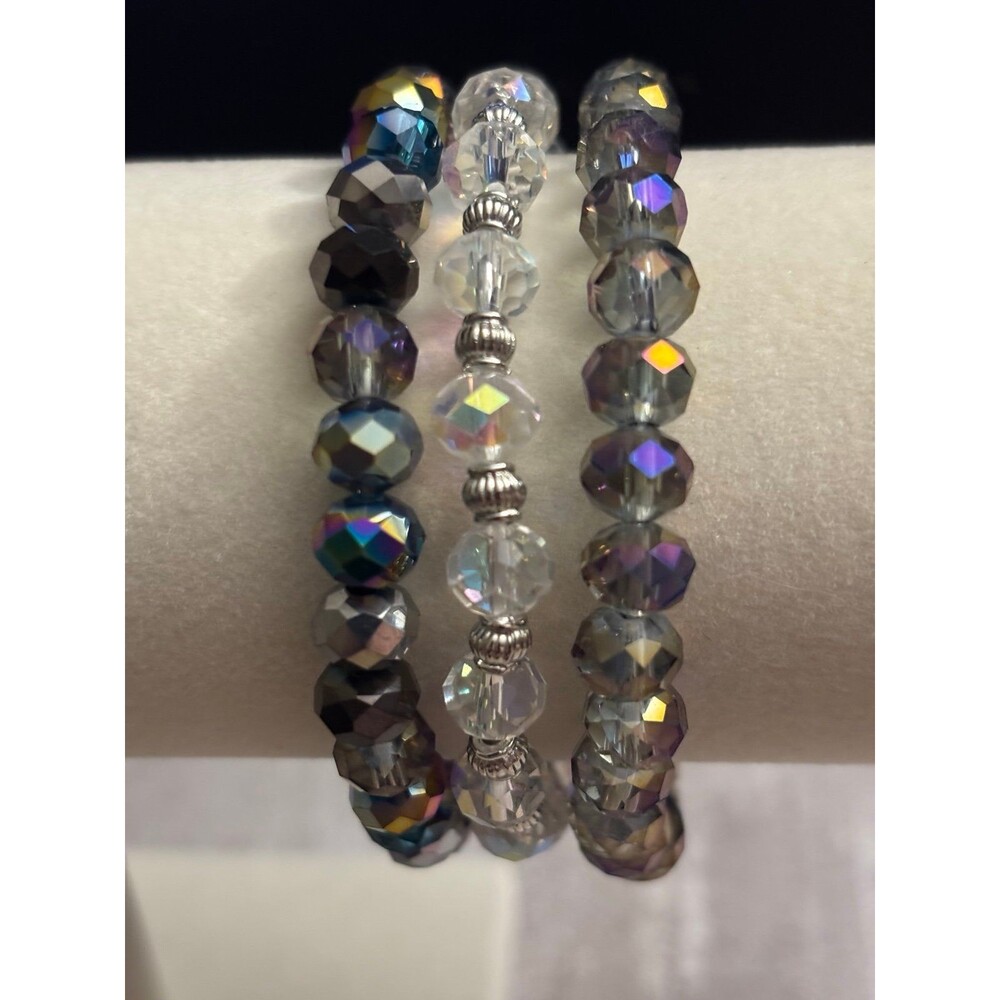 Handmade Beaded Bracelet Stack 0301